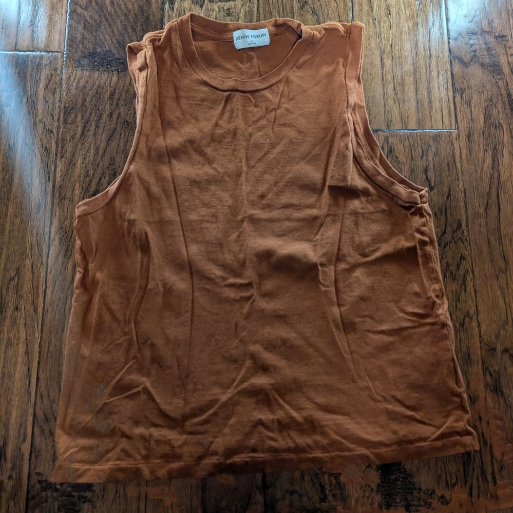 Denim Forum The Debbie Muscle Tank